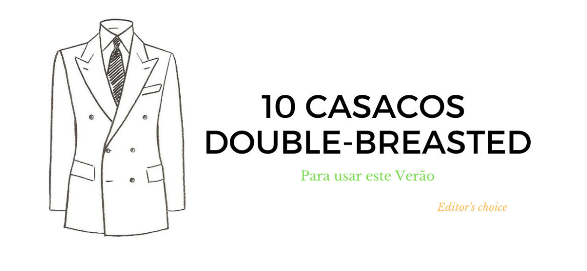 10 casacos double breasted